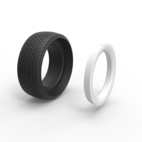 Whitewall Tire of Dirt Modified stock car 1:25 - Thumbnail 10