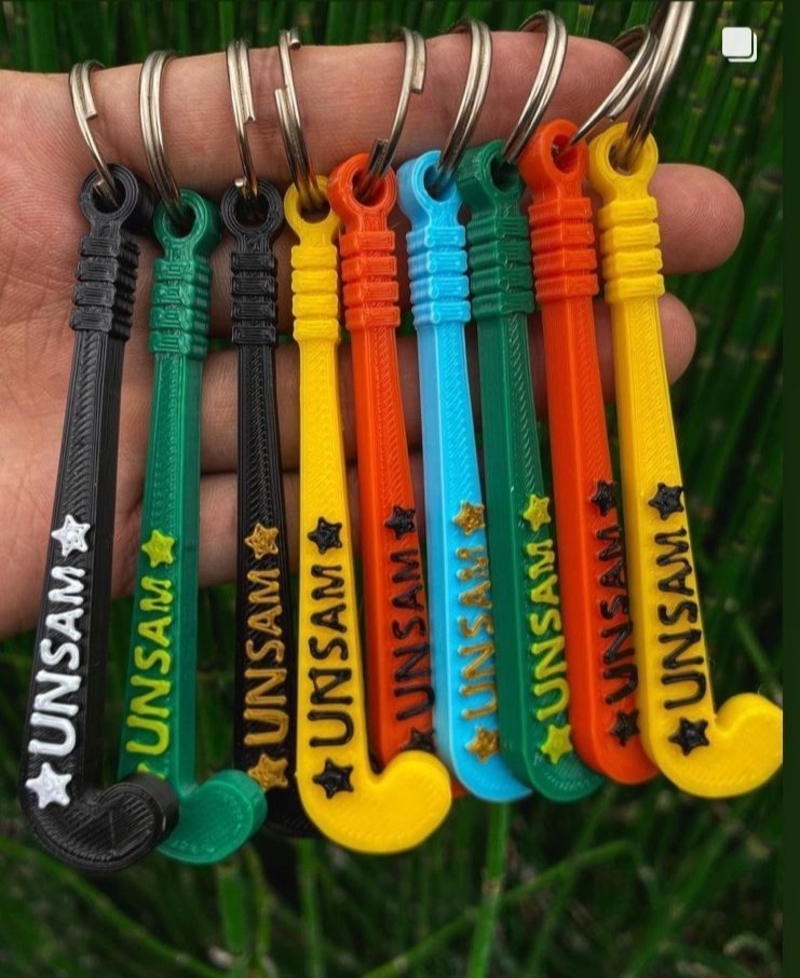 HOCKEY KEYCHAIN