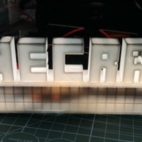 MINECRAFT lamp (Easy to PRINT!) - Thumbnail 5