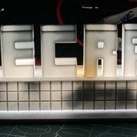 MINECRAFT lamp (Easy to PRINT!) - Thumbnail 7