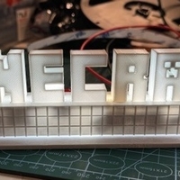 MINECRAFT lamp (Easy to PRINT!) - Thumbnail 8