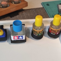 Ikea KLIPSK tray hobby holders hack Free 3D model - Thumbnail 2