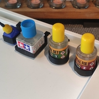 Ikea KLIPSK tray hobby holders hack Free 3D model - Thumbnail 4