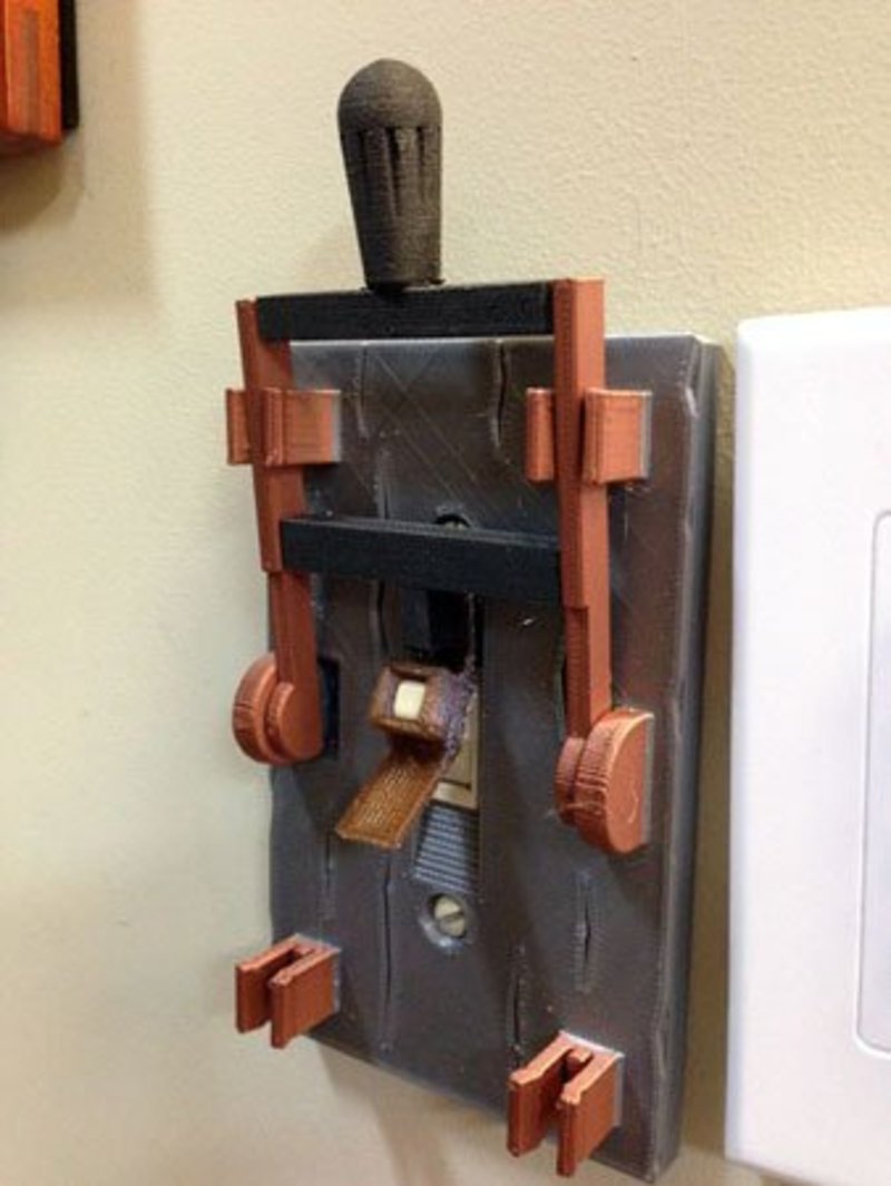 Multi-Material Frankenstein Light Switch