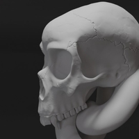 Morsmordre - Voldemort Dark Mark 3D model - Thumbnail 2