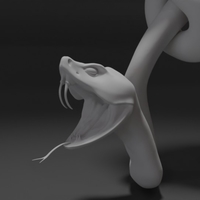 Morsmordre - Voldemort Dark Mark 3D model - Thumbnail 3