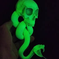 Morsmordre - Voldemort Dark Mark 3D model - Thumbnail 5