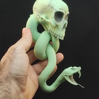 Morsmordre - Voldemort Dark Mark 3D model - Thumbnail 6