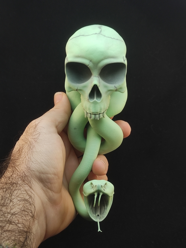 Medium Morsmordre - Voldemort Dark Mark 3D model 3D Printing 539916