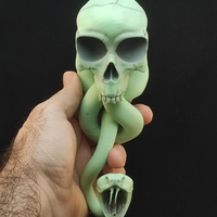 Small Morsmordre - Voldemort Dark Mark 3D model 3D Printing 539916