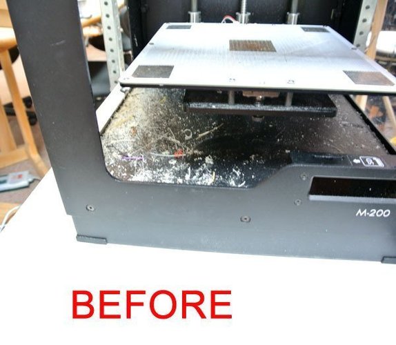 Glue Dust Tray for Zortrax M200 3D Print 53993
