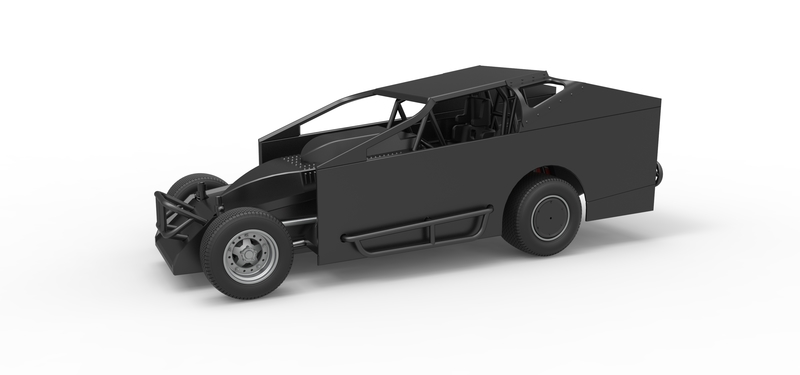 Northeast Dirt Modified stock car 1:25