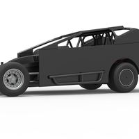 Northeast Dirt Modified stock car 1:25 - Thumbnail 2