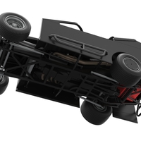 Northeast Dirt Modified stock car 1:25 - Thumbnail 3