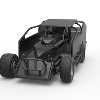 Northeast Dirt Modified stock car 1:25 - Thumbnail 5