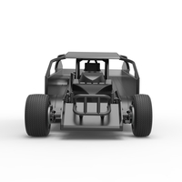 Northeast Dirt Modified stock car 1:25 - Thumbnail 6