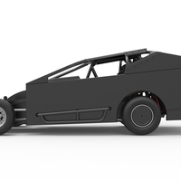 Northeast Dirt Modified stock car 1:25 - Thumbnail 8