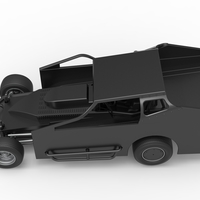 Northeast Dirt Modified stock car 1:25 - Thumbnail 9