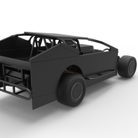 Northeast Dirt Modified stock car 1:25 - Thumbnail 17