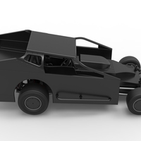 Northeast Dirt Modified stock car 1:25 - Thumbnail 19