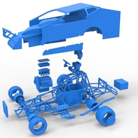 Northeast Dirt Modified stock car 1:25 - Thumbnail 24