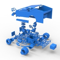 Northeast Dirt Modified stock car 1:25 - Thumbnail 25