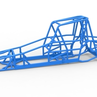 Small Frame of Northeast Dirt Modified stock car 1:25 3D Printing 539975