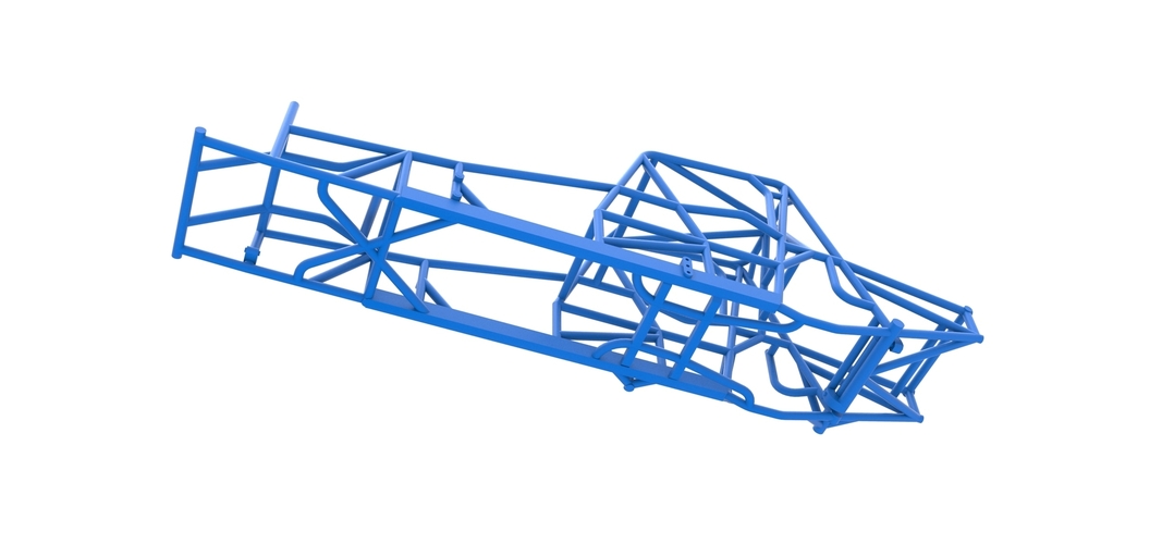 Frame of Northeast Dirt Modified stock car 1:25 3D Print 539976