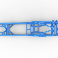 Frame of Northeast Dirt Modified stock car 1:25 - Thumbnail 9