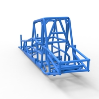 Frame of Northeast Dirt Modified stock car 1:25 - Thumbnail 11