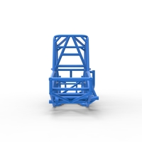 Frame of Northeast Dirt Modified stock car 1:25 - Thumbnail 12