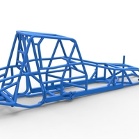 Frame of Northeast Dirt Modified stock car 1:25 - Thumbnail 13