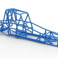 Frame of Northeast Dirt Modified stock car 1:25 - Thumbnail 16