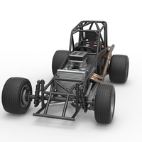 Northeast Dirt Modified stock car Base 1:25 - Thumbnail 5