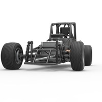 Northeast Dirt Modified stock car Base 1:25 - Thumbnail 6