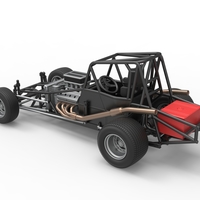 Northeast Dirt Modified stock car Base 1:25 - Thumbnail 12