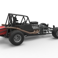 Northeast Dirt Modified stock car Base 1:25 - Thumbnail 19