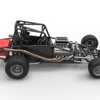 Northeast Dirt Modified stock car Base 1:25 - Thumbnail 21