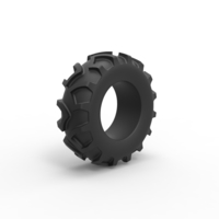Tractor tire 24 Scale 1:25 - Thumbnail 2