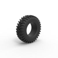 Tractor tire 25 Scale 1:25 - Thumbnail 2