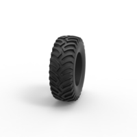 Tractor tire 25 Scale 1:25 - Thumbnail 3