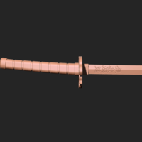 Katana Rengoku Demon slayer  - Thumbnail 6