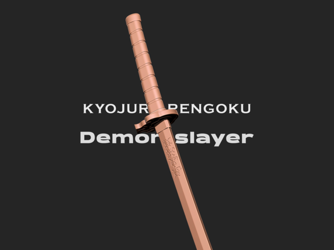 Katana Rengoku Demon slayer 