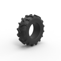 Tractor tire 26 Scale 1:25 - Thumbnail 2