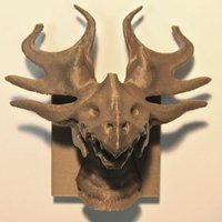 Forest Dragon Wall-Mount Head - Thumbnail 3