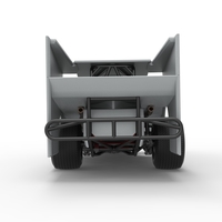 Northeast Outlaw Dirt Modified stock car Scale 1:25 - Thumbnail 16