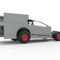 Northeast Outlaw Dirt Modified stock car Scale 1:25 - Thumbnail 20