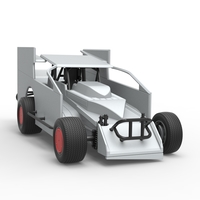 Northeast Outlaw Dirt Modified stock car Scale 1:25 - Thumbnail 23