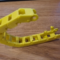 Flexible cable channel of open type, cable chain, 20x12 mm - Thumbnail 5