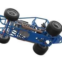 Sprint car Base Scale 1:25 - Thumbnail 3